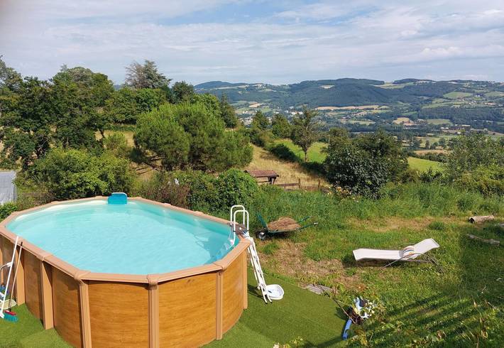 Gîte pour 6 personnes, avec jardin et piscine, animaux acceptés dans Rhône - 3