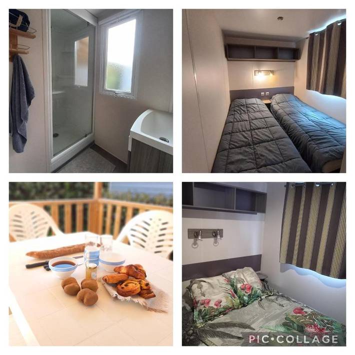 Location de vacances pour 6 personnes, avec Terrasse et Piscine dans Plages des Cabanes de Fleury