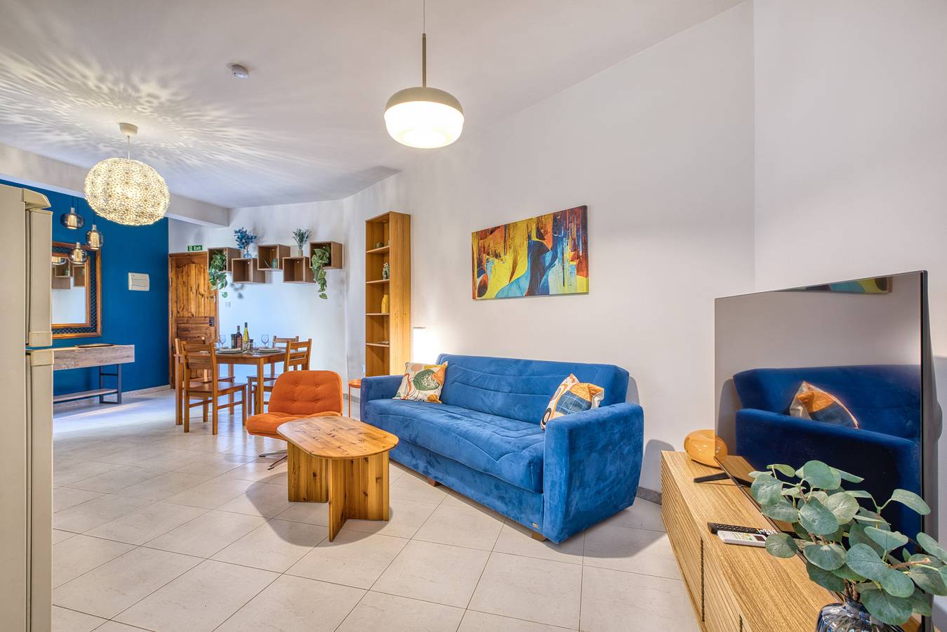 Appartement entier, Appartement de vacances pour 4 personnes avec balcon in Msida, Île de Malte