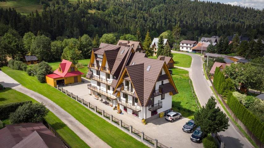 Dom gościnny dla 10 osób, z widok i ogród w Jurgów