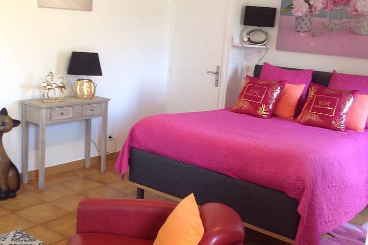 Gîte pour 3 personnes, avec jardin et terrasse, animaux acceptés à Eccica-Suarella - 2