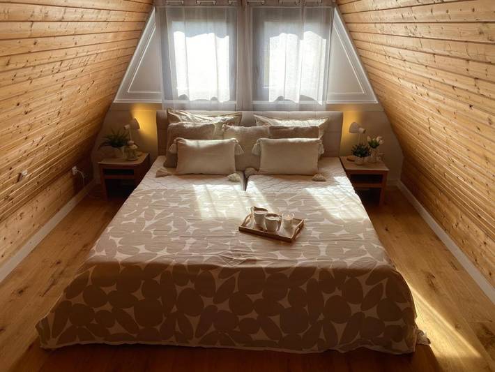 Ferienhaus für 5 Personen, mit Balkon und Terrasse sowie Garten und Seeblick in Tröstau - 4