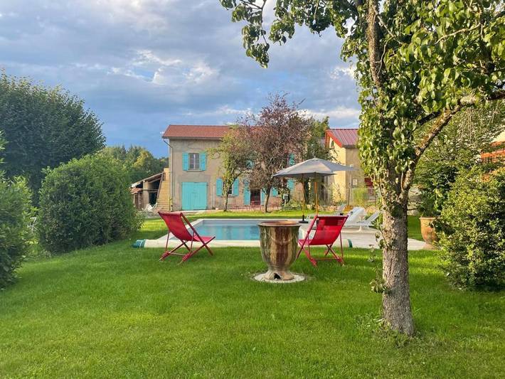Maison de vacances pour 12 personnes, avec jardin et piscine