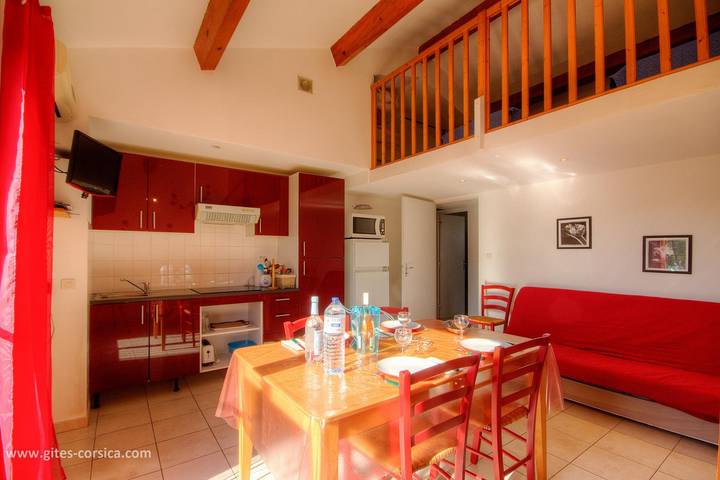 Gîte pour 4 personnes, avec Terrasse et Vue