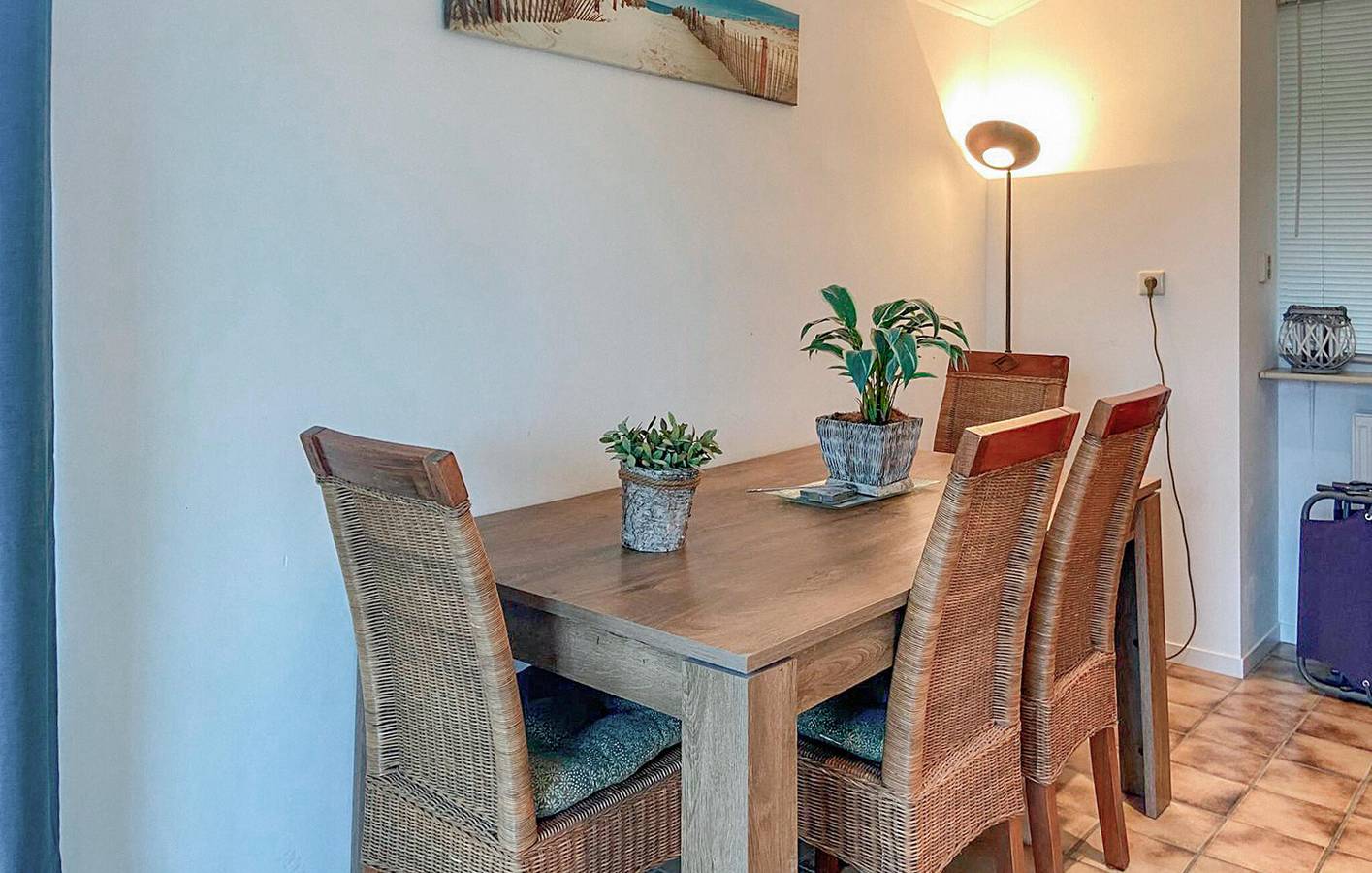 Vakantiehuis voor 4 personen met terras in Nederlandse Noordzeekust