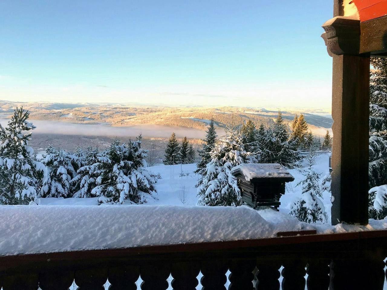Geräumige Familienhütte mit Aussicht in Hafjell in Hafjell, Øyer