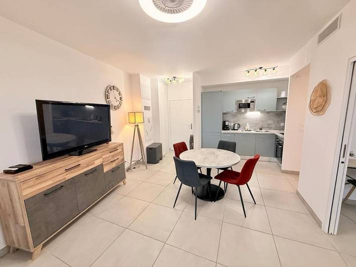 Gîte pour 4 personnes, avec terrasse et vue dans Palais des Congres le Cap d'Agde - 3