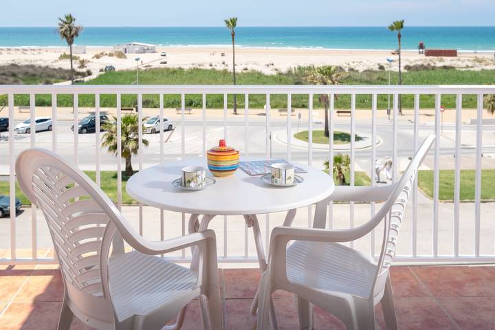 Apartamento de vacaciones para 5 personas, con Balcón en Costa de la Luz