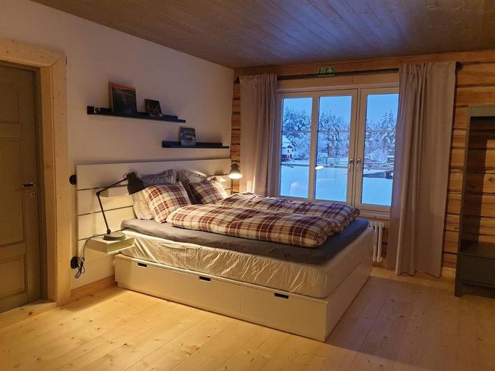 Location de vacances pour 5 personnes, avec sauna ainsi que vue et jardin à Sorsele - 4