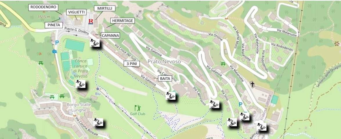 Gîte pour 5 personnes, avec balcon et vue à Prato Nevoso