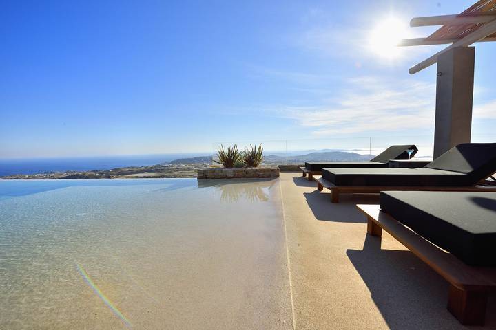 Villa mit pool für 6 Personen, mit Whirlpool und Terrasse sowie Garten auf Mykonos - 3