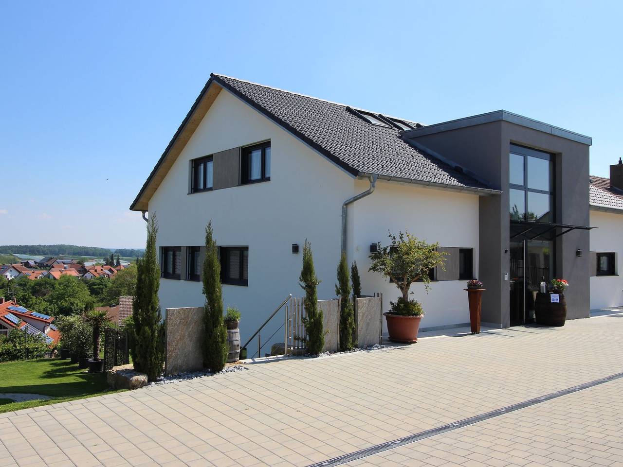 Ganze Ferienwohnung, Reblandhof Siebenhaller - Appartement Merlot, 50 qm mit 1 Schlafzimmer, max. 4 Personen in Kippenhausen, Immenstaad am Bodensee