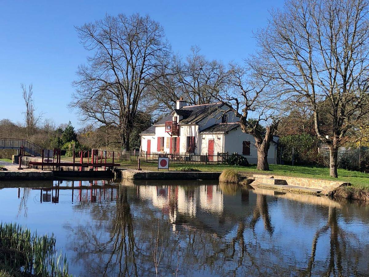 Ecluse de la Tindière in Nort-sur-Erdre, Région de Châteaubriant