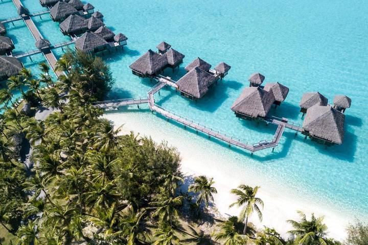 Station pour 5 personnes, avec jardin et piscine ainsi que jacuzzi et sauna dans Bora Bora - 2