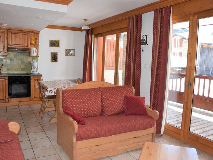 Gîte pour 6 personnes, avec balcon dans Office De Tourisme De Pralognan - 4