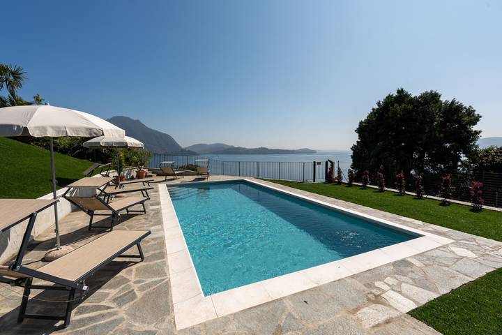 Villa für 12 Personen, mit Garten und Seeblick sowie Pool und Terrasse, mit Haustier am Lago Maggiore - 3