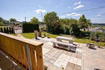 Ferienwohnung für 8 Personen, mit Sauna und Terrasse sowie Garten in Waldmünchen