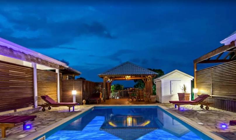 Maison de vacances pour 2 personnes, avec piscine et terrasse en Guadeloupe - 2