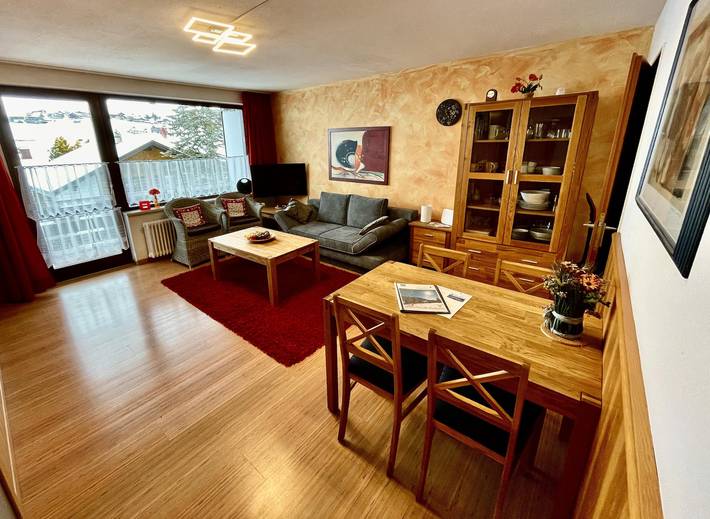 Ferienwohnung für 3 Personen, mit Balkon und Sauna sowie Garten in Obermaiselstein - 2
