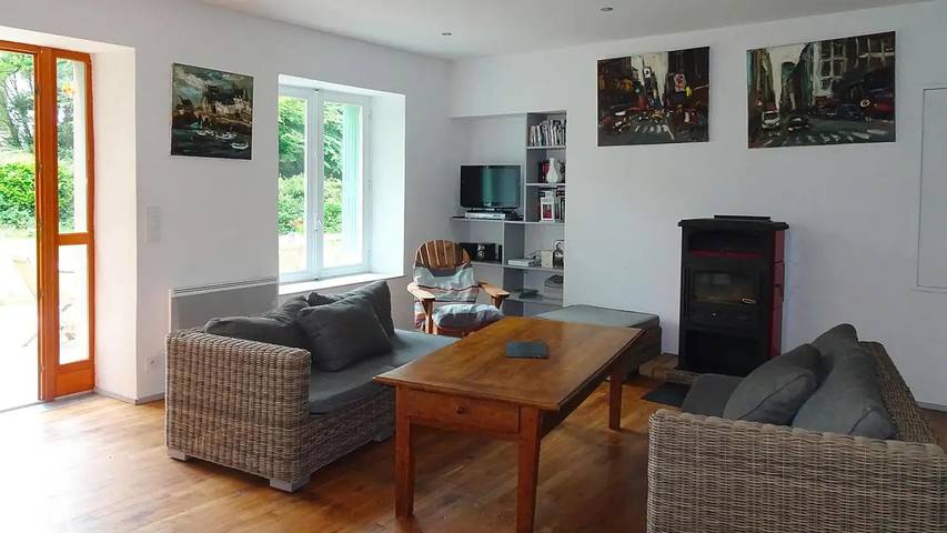 Location de vacances pour 8 personnes, avec jardin à Moëlan-sur-Mer - 3