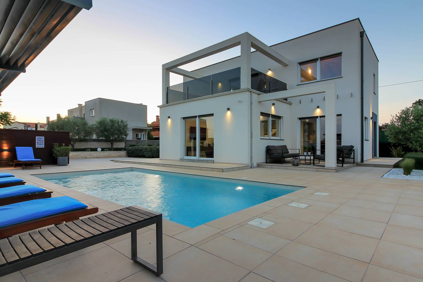 Villa für 8 Personen mit Balkon in Sisan, Südküste Istrien