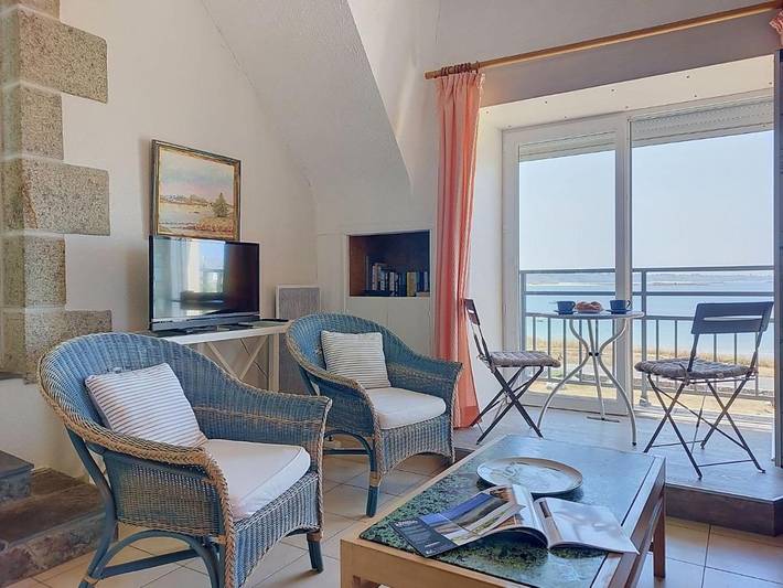 Gîte pour 4 personnes, avec Jardin dans Plage de Neiz Vran