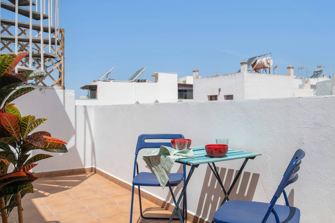 Casa de férias 'Céntrico Con Vistas Al Mar' com vista para o mar, Wi-Fi e ar condicionado in Conil de la Frontera, Costa de la luz