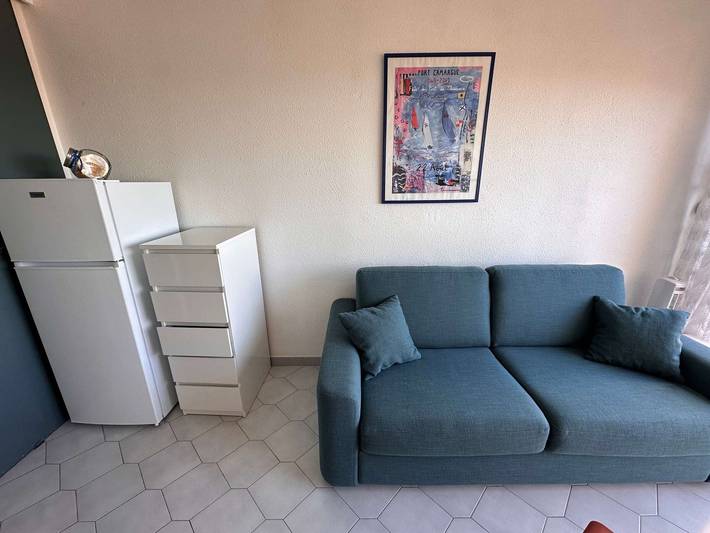 Ganzes Studio, Studio-Kabine mit Meerblick, 50m zum Strand, Privatparkplatz in Port Camargue, Le Grau-du-Roi