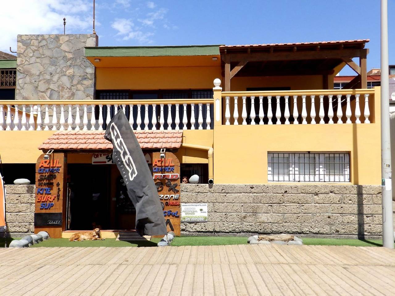 Casa con wifi y terraza en primera línea de playa in Playa el Médano, Granadilla de Abona