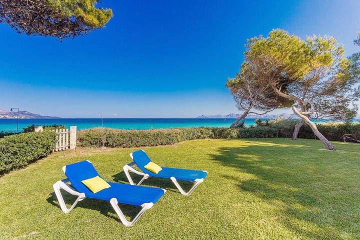 Villa für 5 Personen, mit Balkon und Terrasse sowie Garten in Playa de Muro