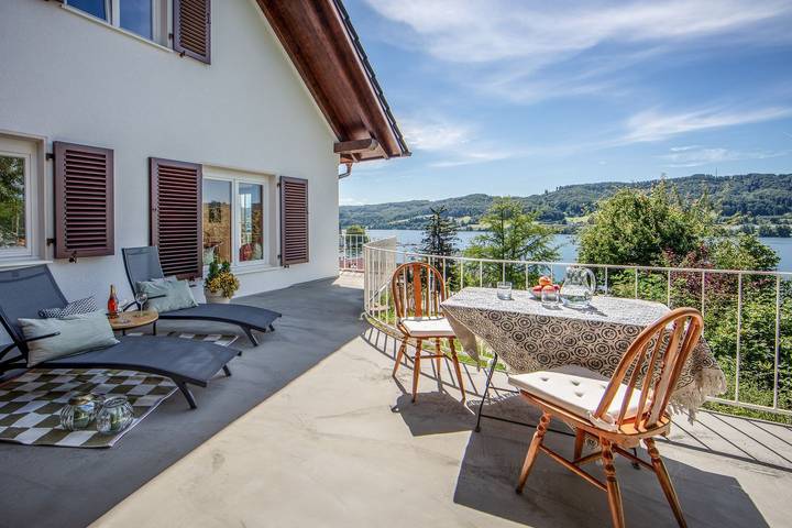 Ferienwohnung für 5 Personen, mit Balkon und Terrasse sowie Seeblick in Öhningen - 2