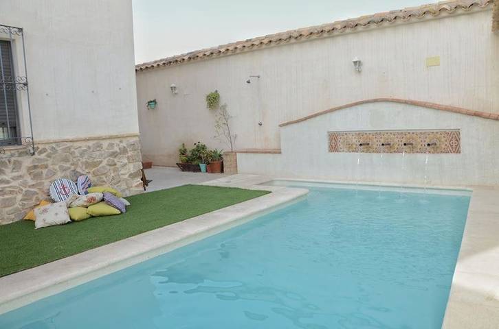 Casa rural para 22 personas, con jardín además de vistas y piscina, Se admiten mascotas en Provincia de Toledo - 3