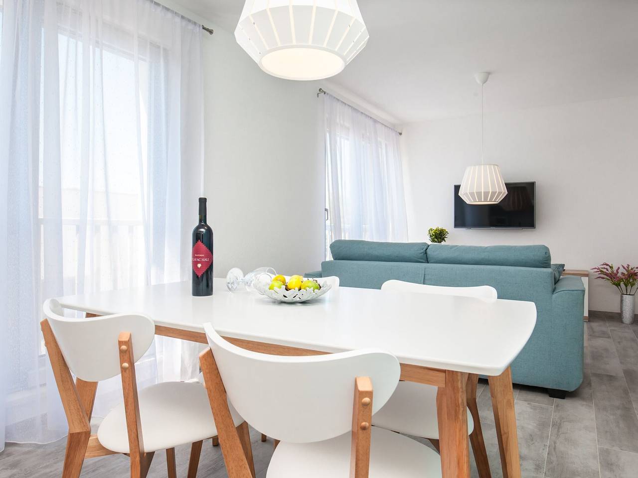 Ganze Wohnung, Apartments Dva Galeba - One Bedroom Apartment with Sea View (105) in Bol, Brac