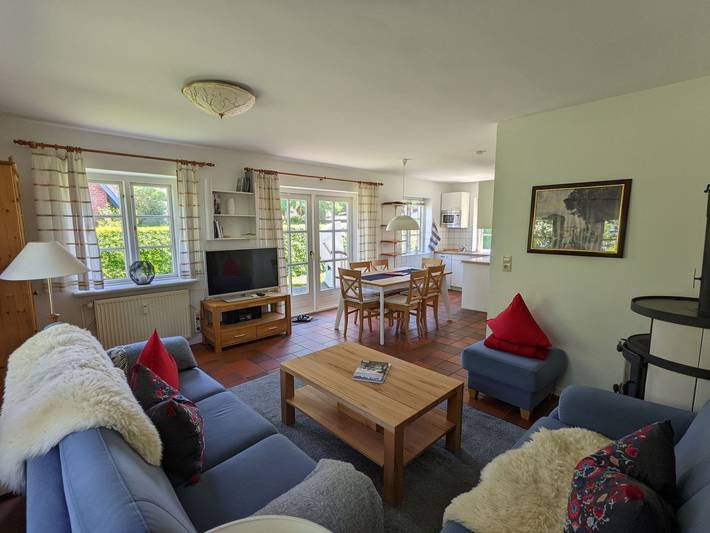 Ferienwohnung für 6 Personen, mit Garten und Terrasse in Alkersum - 4