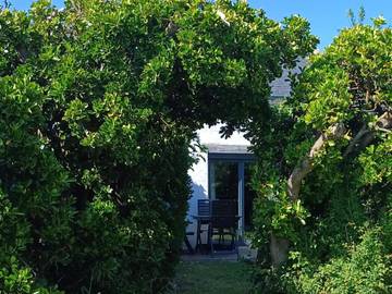 Location de vacances pour 4 personnes, avec vue et jardin dans Plage Tronoën