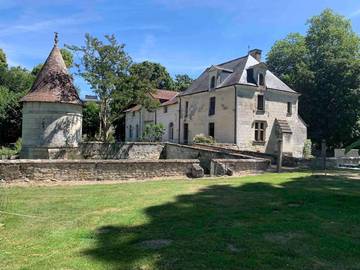 Gîte pour 7 personnes, avec jardin et vue à Parçay-sur-Vienne