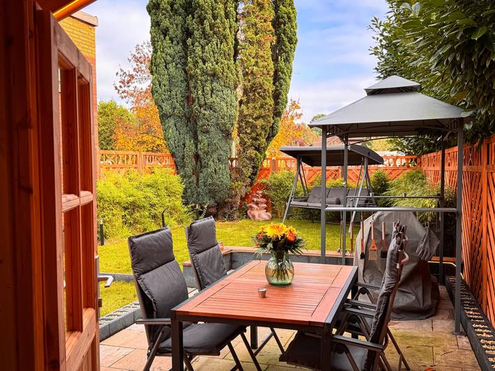 Ferienwohnung für 4 Personen, mit Garten