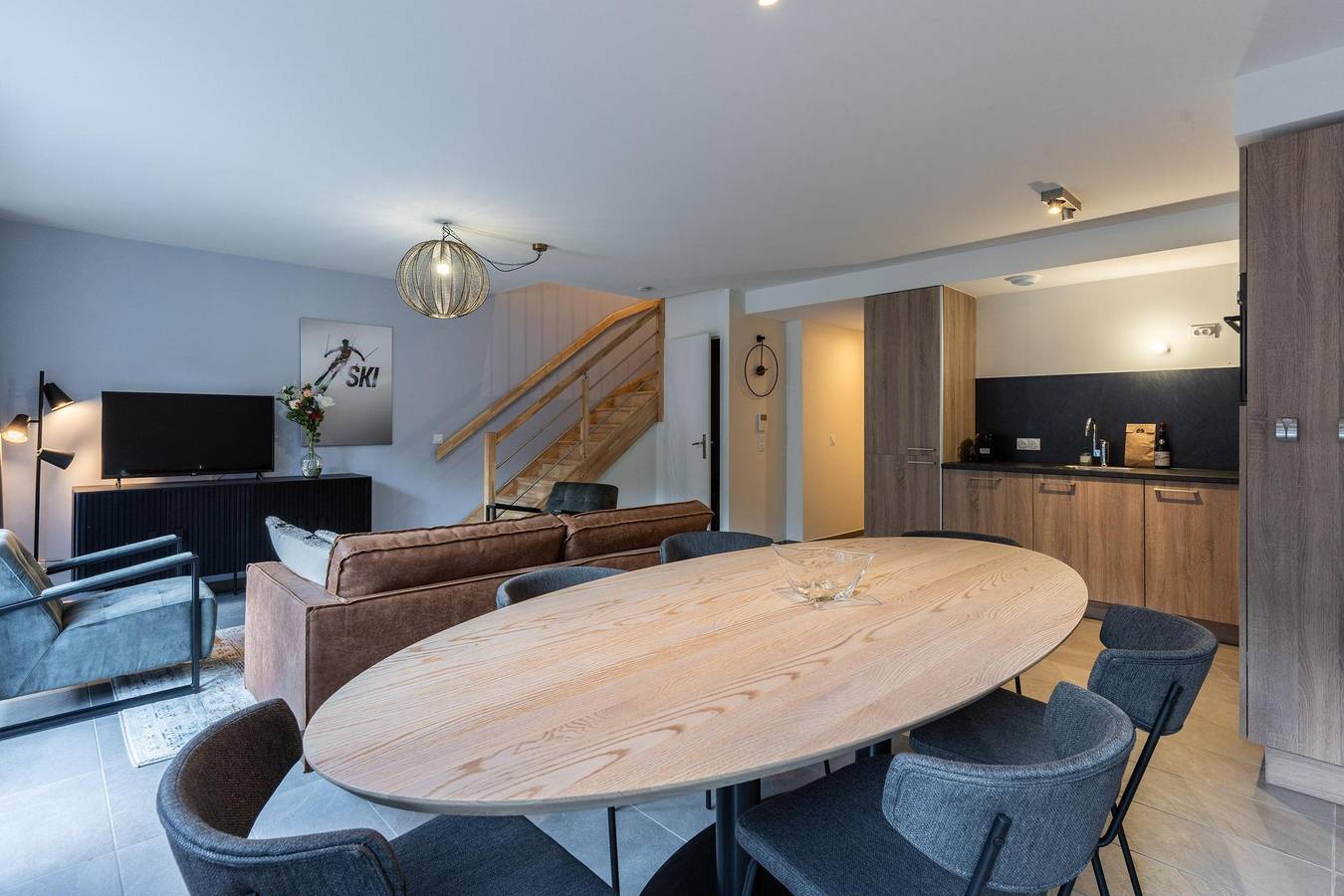 Villa France — Appartement 3 pièces (duplex) | 4/5 personnes | 5 min de la télécabine | Rés.Méri-Bellecombe in Brides-les-Bains, Massif de la Vanoise