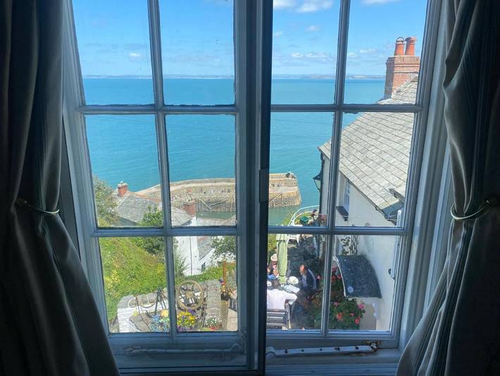 Holiday letting for 2 people, with Terrace and Garden as well as View in Clovelly