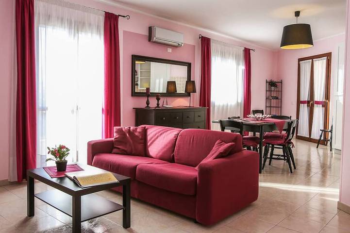 Ferienwohnung für 6 Personen, mit Balkon und Garten