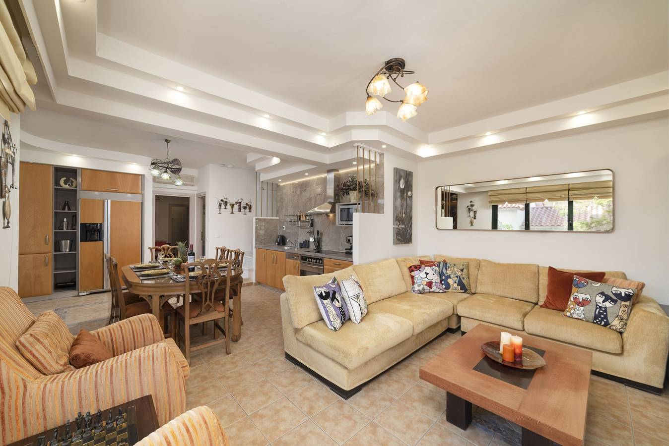 Villa für 15 Personen mit Garten in Koutsouras, Lasithi