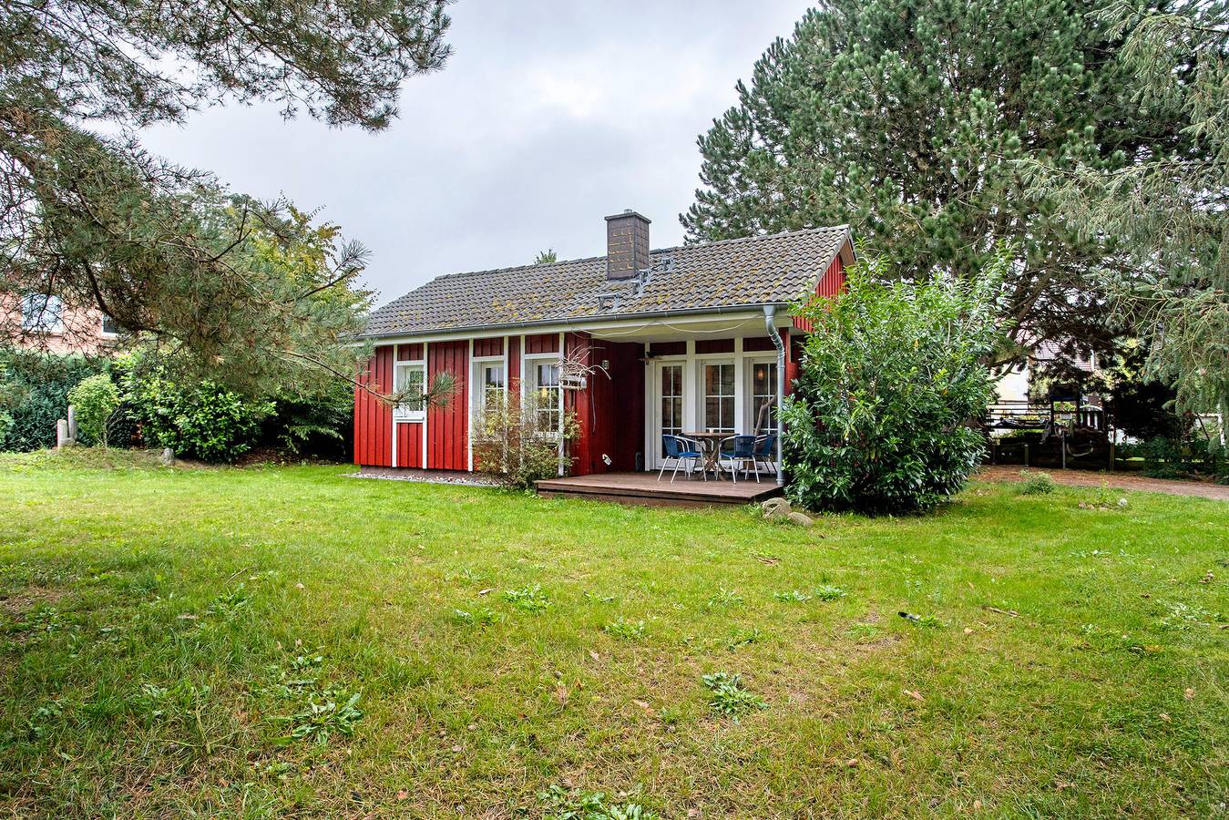 Ferienhaus 'Am Hünengrab' mit gemeinsamer Terrasse in Lütow, Usedomer Norden