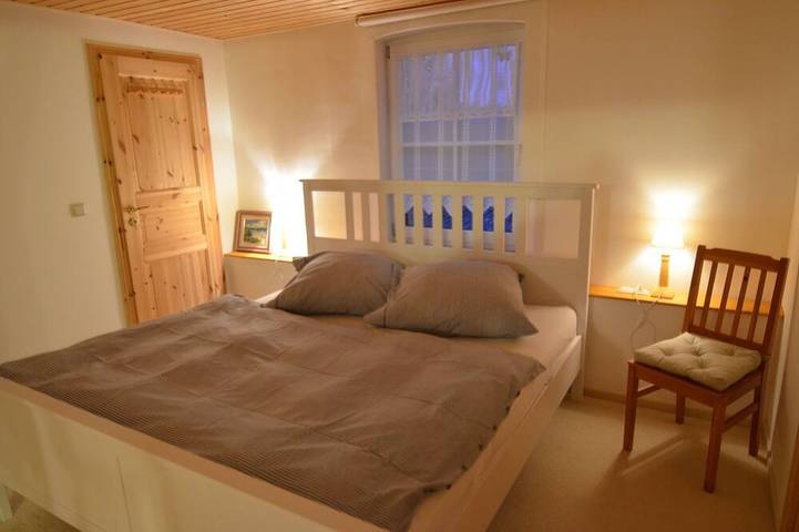 Exclusive holiday home with fireplace, large terrace and garden + free laundry package in Trent, Ruegen