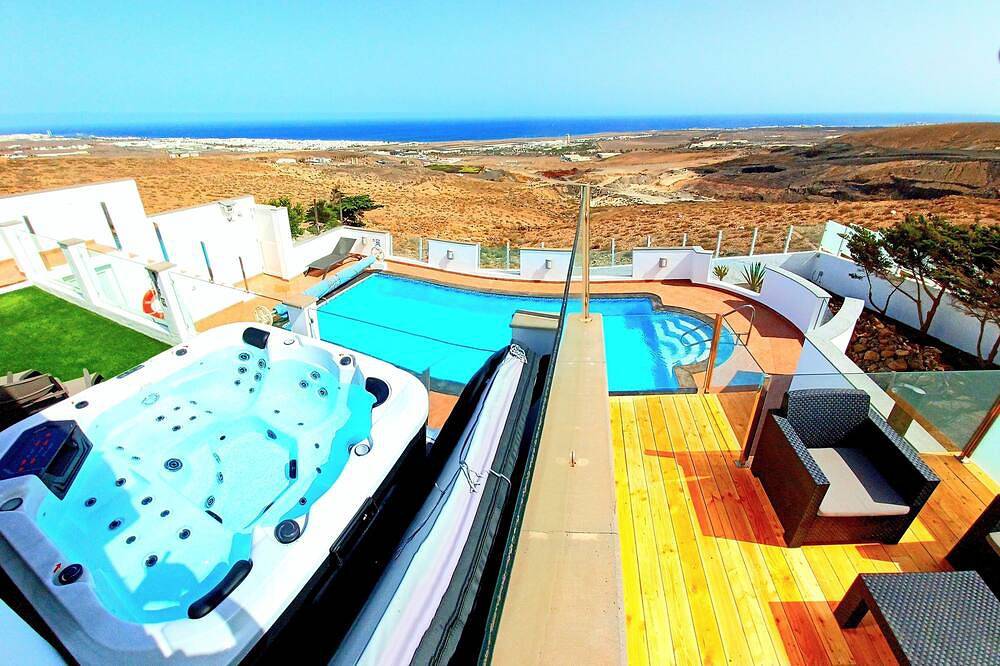 Villa Vista Mar Ii, 280qm luxus, piscina privada climatizada, jacuzzi, mm in Guime, San Bartolomé