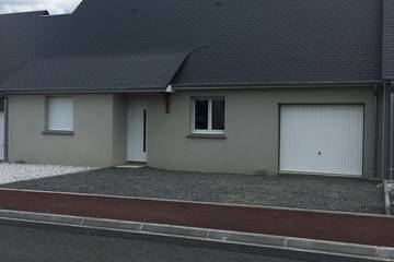 Location de vacances pour 4 personnes, avec jardin et terrasse à Marcey-les-Grèves