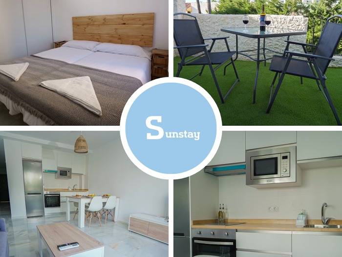 Ganze Ferienwohnung, Ferienwohnung für 4 Personen mit Meerblick in Playa Playazo, Nerja