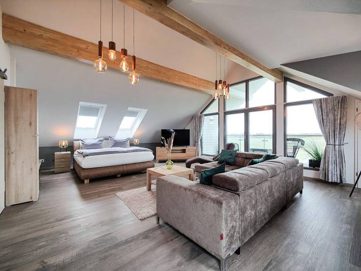 Ferienwohnung für 4 Personen, mit Balkon und Ausblick in Norderney Nordstrand - 3