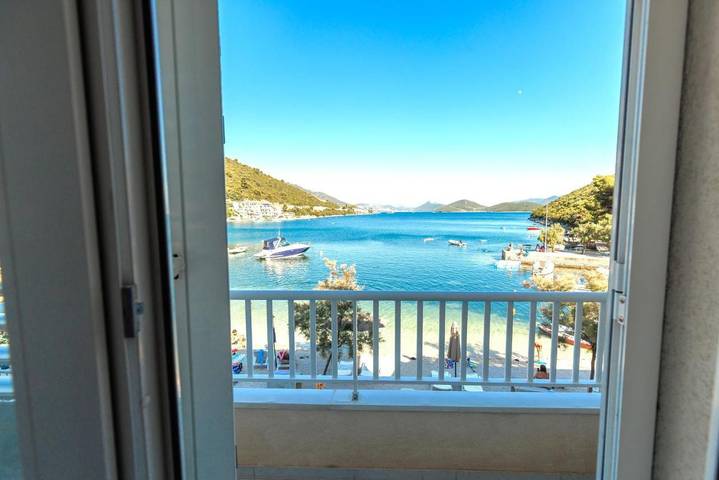 Ferienwohnung für 4 Personen, mit Ausblick und Garten, mit Haustier