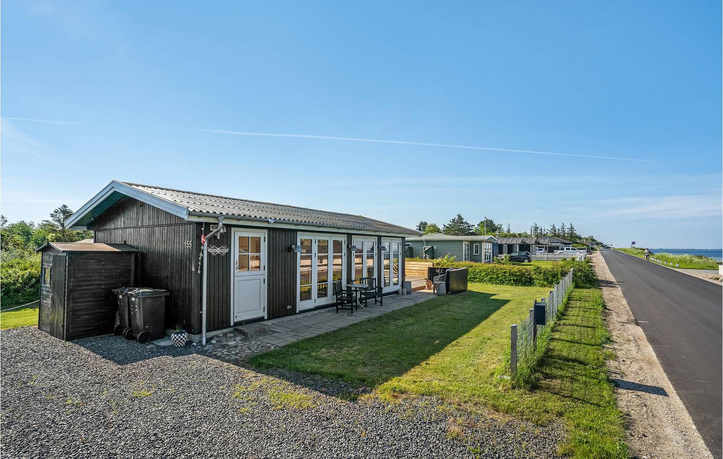 Ferienhaus für 3 Personen mit Terrasse in Kongsmark Strand, Slagelse
