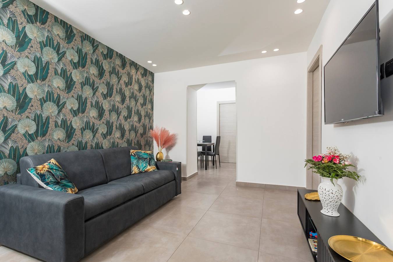 Appartement entier, Appartement 'Macri' avec Wi-Fi et Climatisation in Catane, Province de Catania